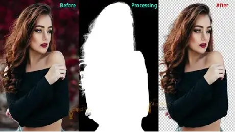 Try Using Image Masking For Getting Nice Images