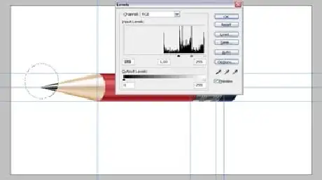 Vibrant Touch to a Pencil Icon