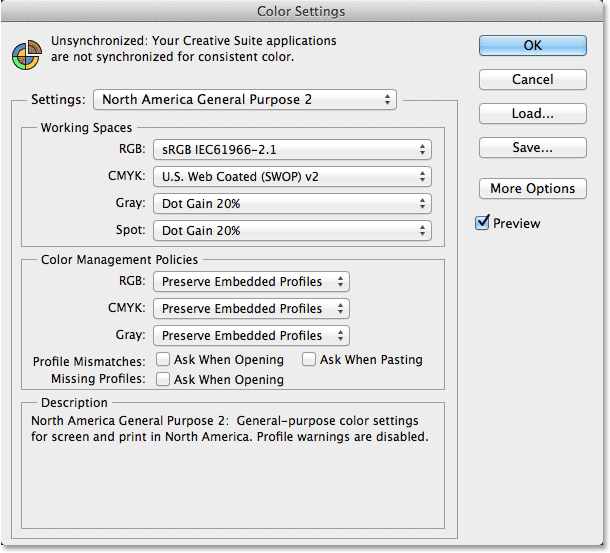 Essential Photoshop Color Settings For Photographers