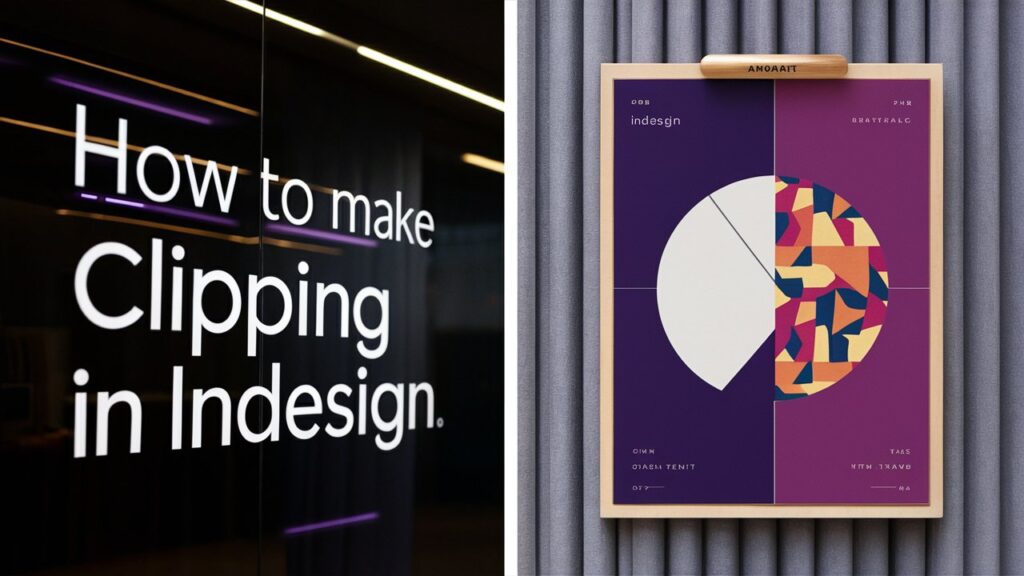 How to Make Clipping Mask in InDesign