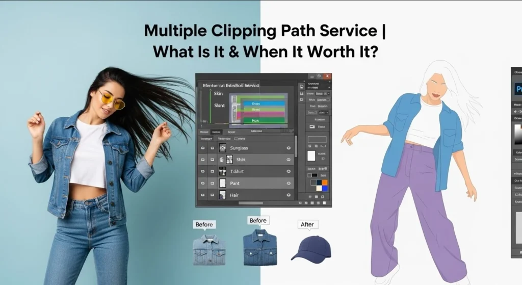Multiple Clipping Path Service