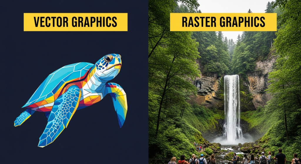 Difference Between Raster and Vector Images