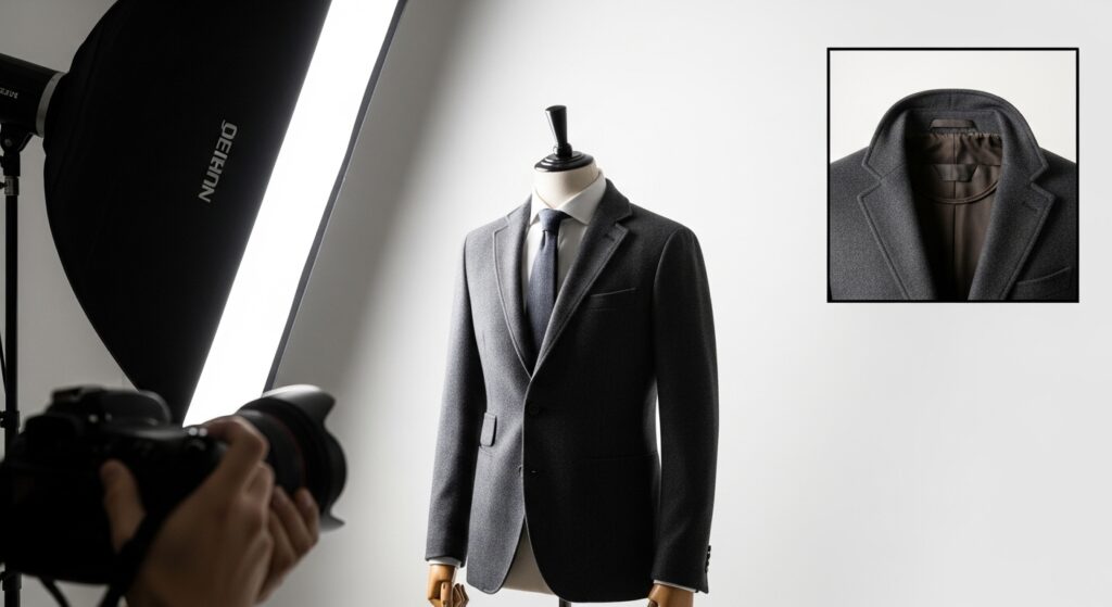 Ghost Mannequin Photography