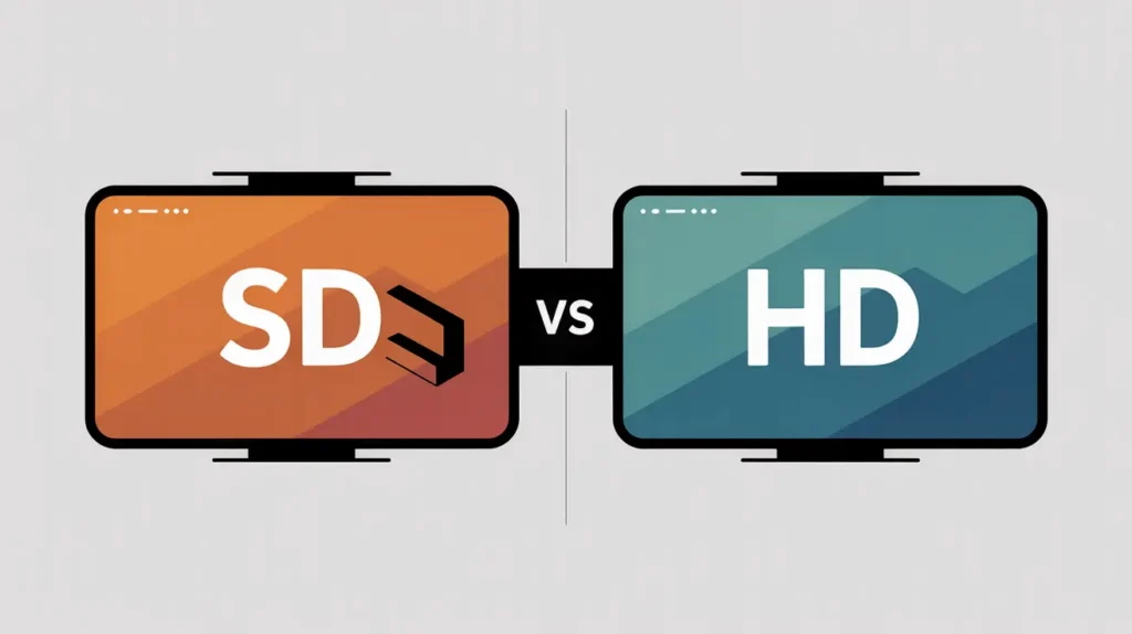 SD vs HD Resolution
