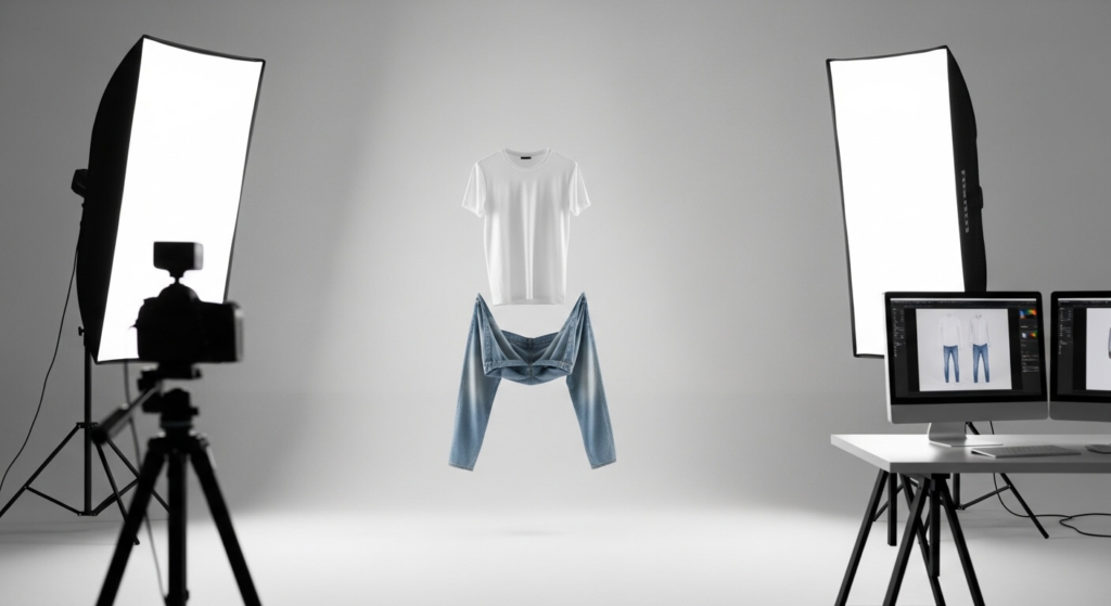 ghost mannequin effect