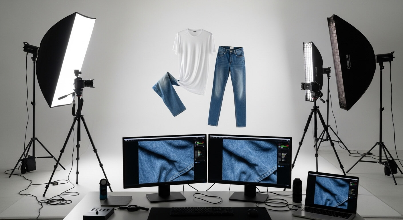 ghost mannequin photo editing