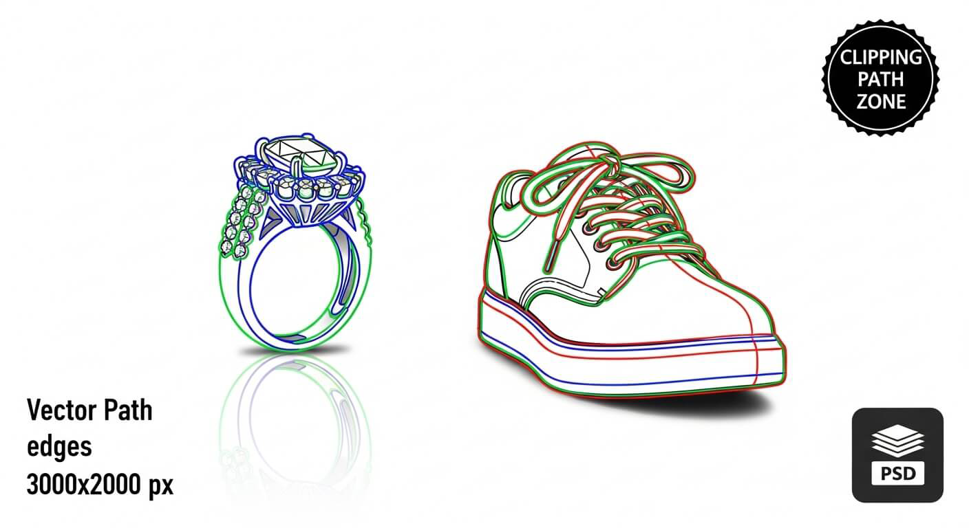 multiple clipping path service