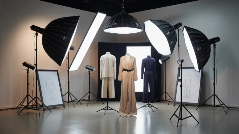 apparel photography lighting