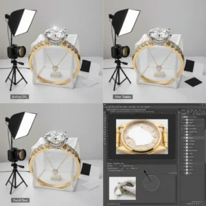 How to Remove Reflections in Jewelry Photography