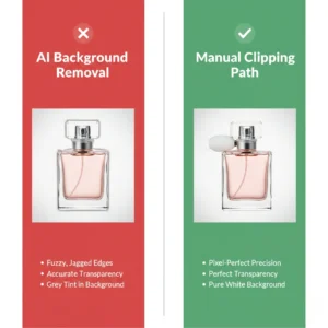 Manual Clipping Path vs AI Background Removal