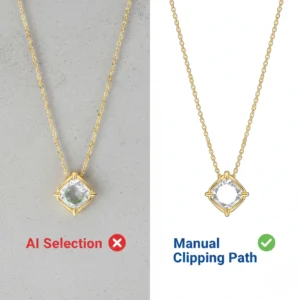 When to Use Manual Clipping Path Instead of AI Background Removal