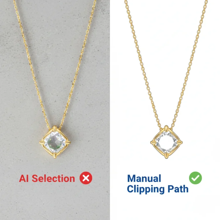 When to Use Manual Clipping Path Instead of AI Background Removal