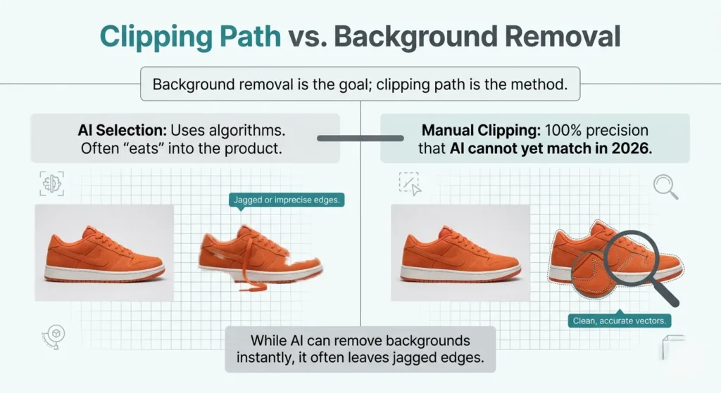 Clipping path pricing 