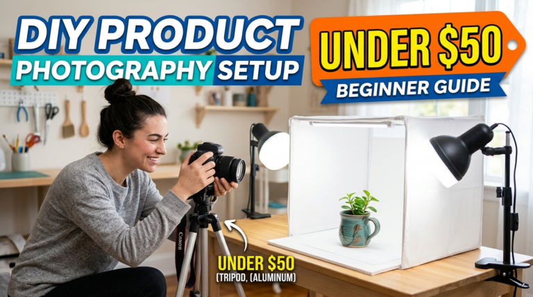 DIY Product Photography Setup Under $50
